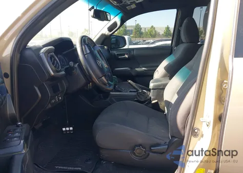 2017 Toyota Tacoma Dbl Cab/Sr/Trdspt/Or/Pro from USA, damaged, VIN 3TMCZ5AN4HM055411